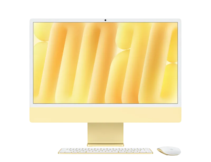 iMac 4.5K 24 M4 GPU 8-Core 16/256GB Yellow