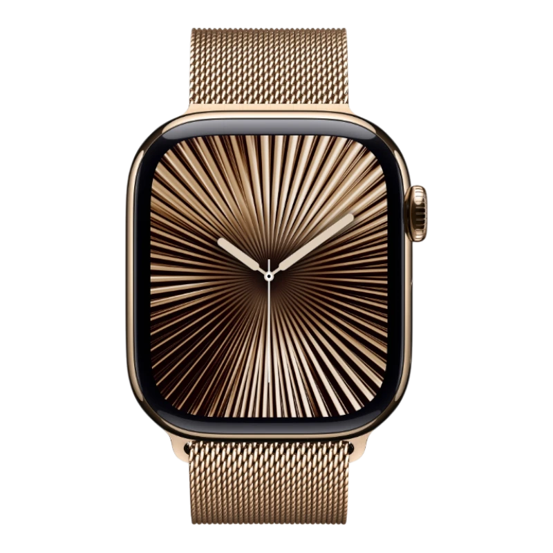 Apple Watch S10 Titanium Case 42mm Gold