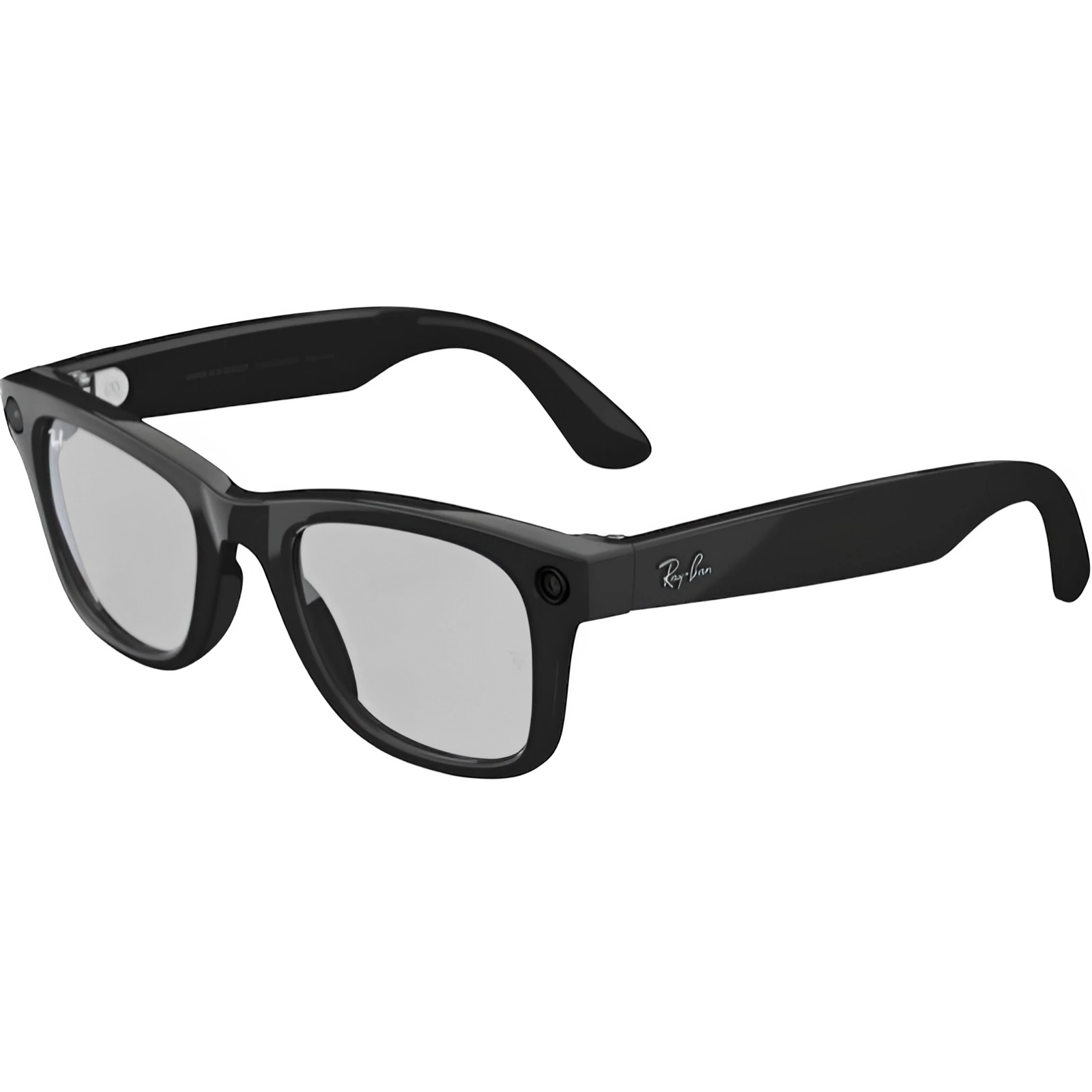 Ray-Ban Wayfarer RW4008 Shiny Black Clear
