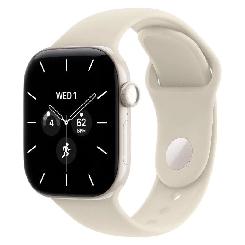 Apple Watch S12 Ceramic Case 46mm Pearl White