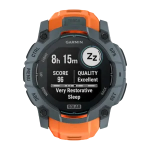 Спортивные часы Garmin Instinct 3, 50 мм, Solar, силиконовый ремешок цвета «солнцестояние»