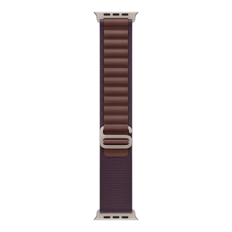 Apple Watch Ultra 2 49mm Natural Titanium Case with Alpine Indigo