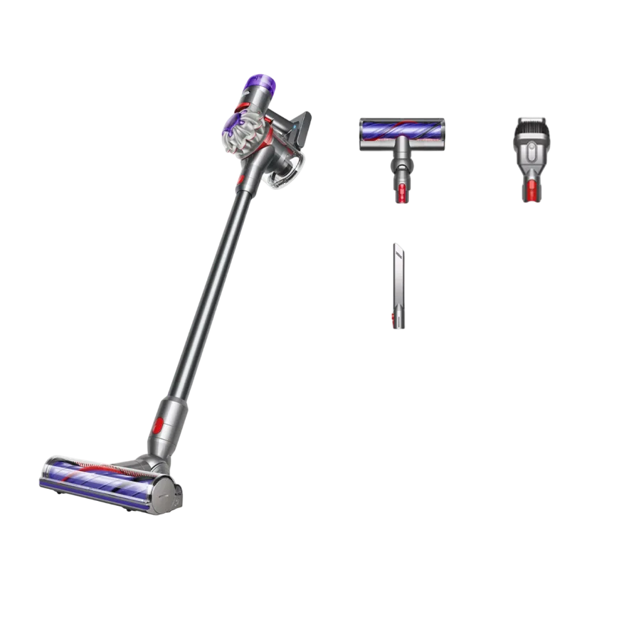 Dyson V8 Advanced (SV25) (Серебристый/«Никель» | Silver/Nickel) (2021)