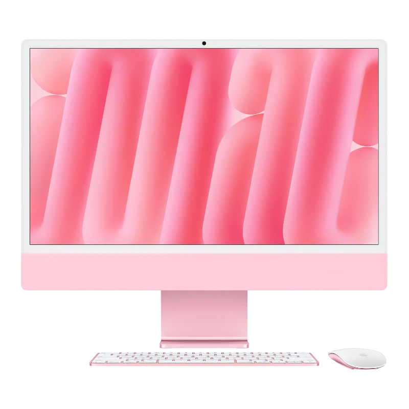 iMac 4.5K 24 M4 GPU 10-Core 24/1024GB Pink