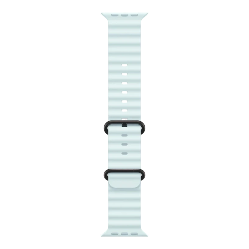 Apple Watch Ultra 2 49mm Black Titanium Case with Ocean Ice Blue