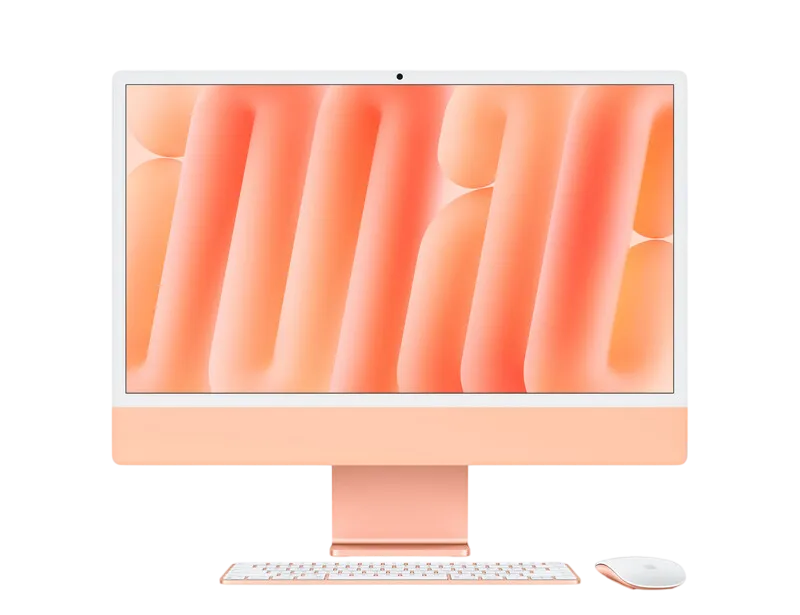 iMac 4.5K 24 M4 GPU 10-Core 24/512GB Orange