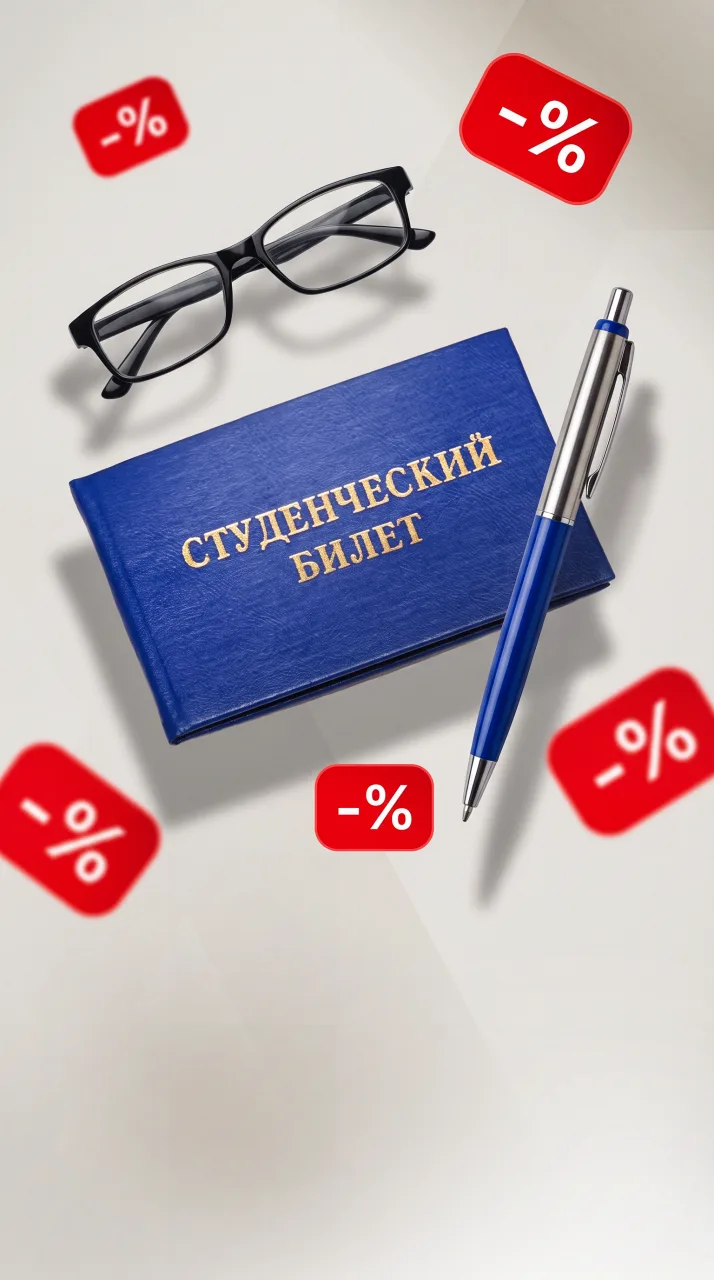 Скидка для студентов